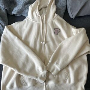 pink full zip